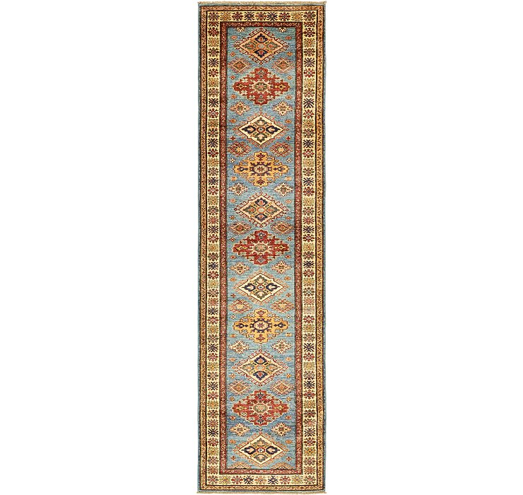 2' 7 x 10' 9 Kazak Runner Rug