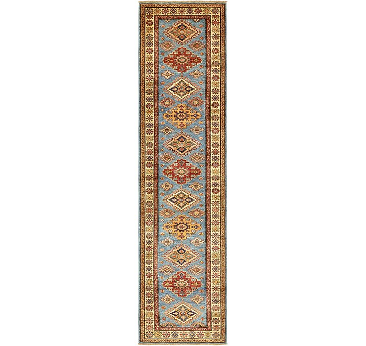 2' 6 x 10' 9 Kazak Runner Rug