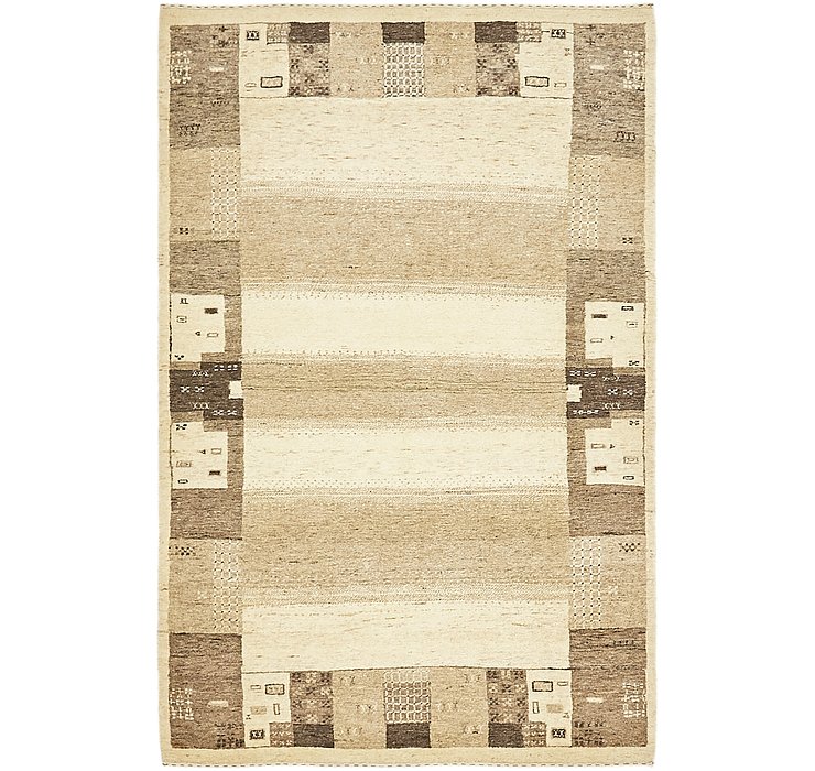 3' 10 x 6' Kashkuli Gabbeh Rug