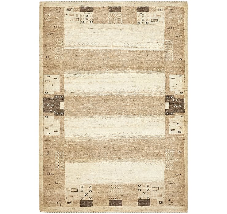 4' x 5' 10 Kashkuli Gabbeh Rug