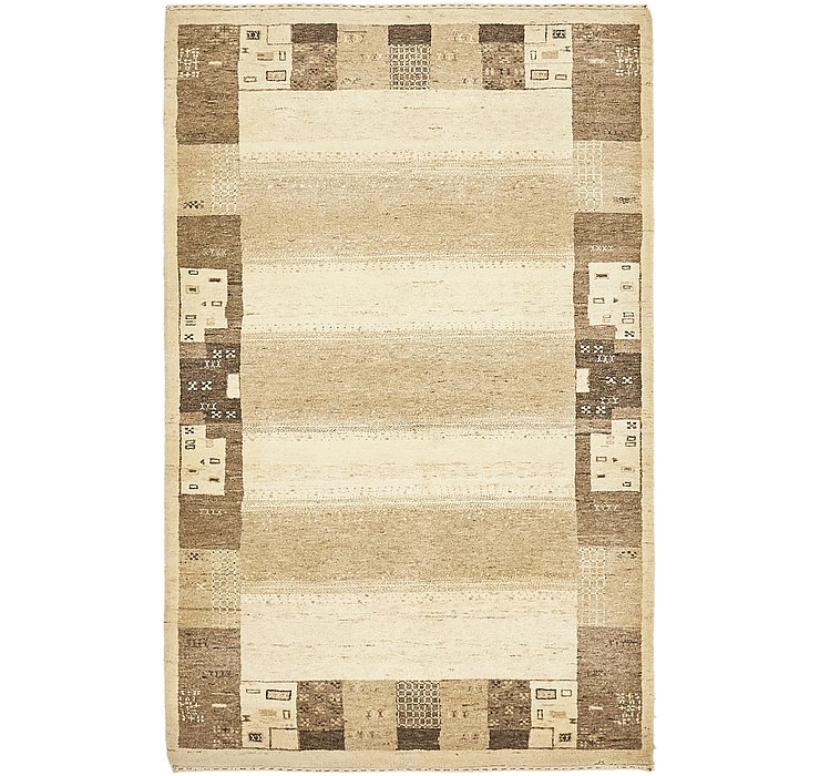 4' x 6' 3 Kashkuli Gabbeh Rug