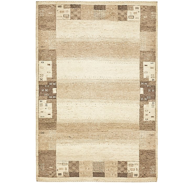 4' x 5' 10 Kashkuli Gabbeh Rug