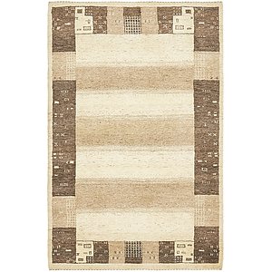 3' 10 x 5' 10 Kashkuli Gabbeh Rug