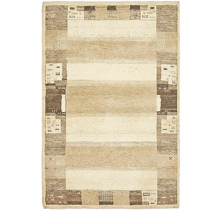 3' 10 x 6' Kashkuli Gabbeh Rug