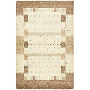 4' x 6' Kashkuli Gabbeh Rug