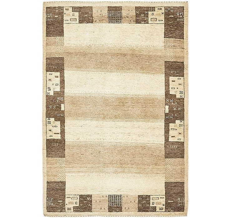 4' x 5' 9 Kashkuli Gabbeh Rug