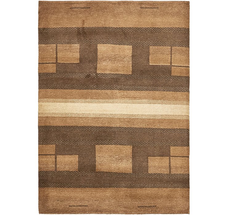 4' 6 x 6' 6 Kashkuli Gabbeh Rug