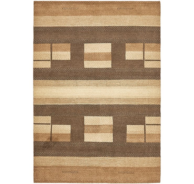 4' 7 x 6' 7 Kashkuli Gabbeh Rug