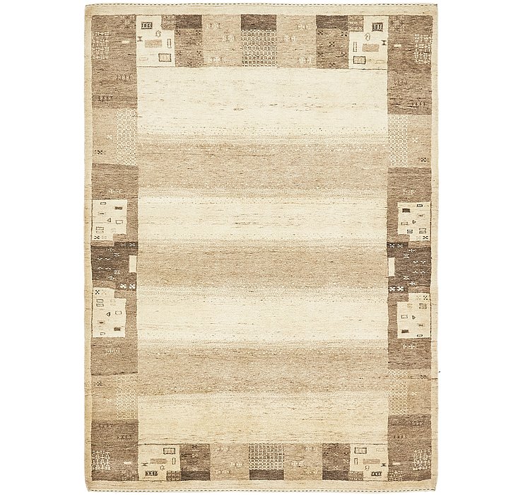 5' x 6' 10 Kashkuli Gabbeh Rug