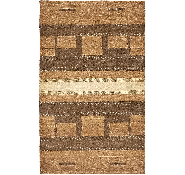 HandKnotted 2' 5 x 4' 2 Kashkuli Gabbeh Rug