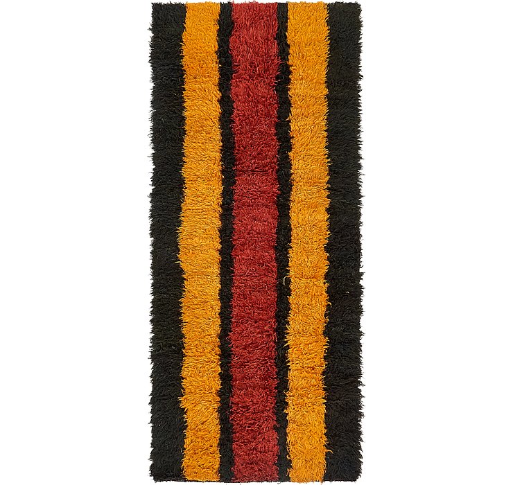 3' 2 x 7' 5 Moroccan Runner Rug
