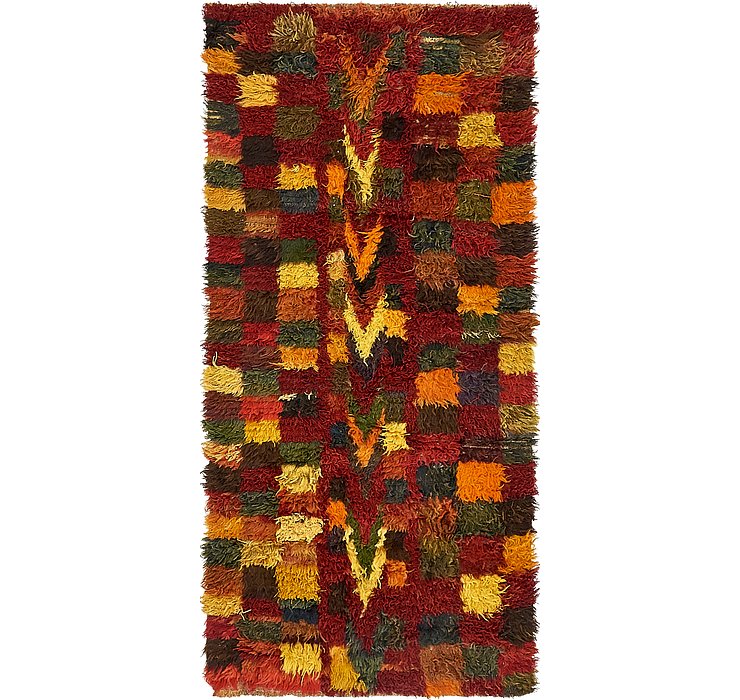 3' x 6' 8 Moroccan Runner Rug