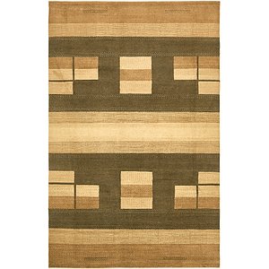 Unique Loom 6' 2 x 9' 7 Kashkuli Gabbeh Rug