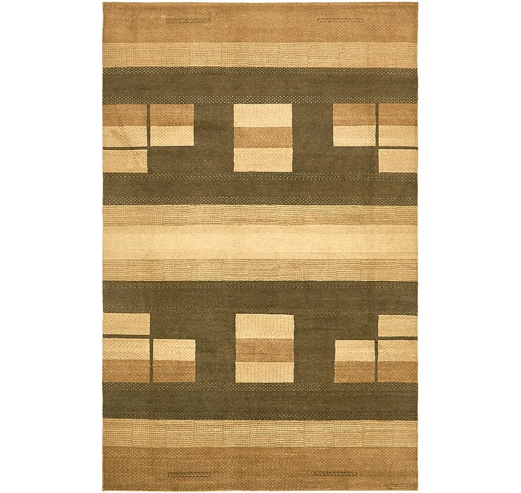 6' 2 x 9' 7 Kashkuli Gabbeh Rug