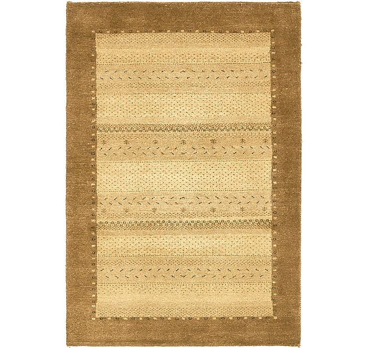 3' 3 x 4' 10 Kashkuli Gabbeh Rug