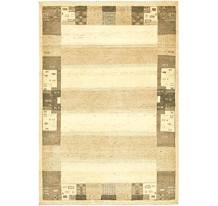 4' x 6' Kashkuli Gabbeh Rug
