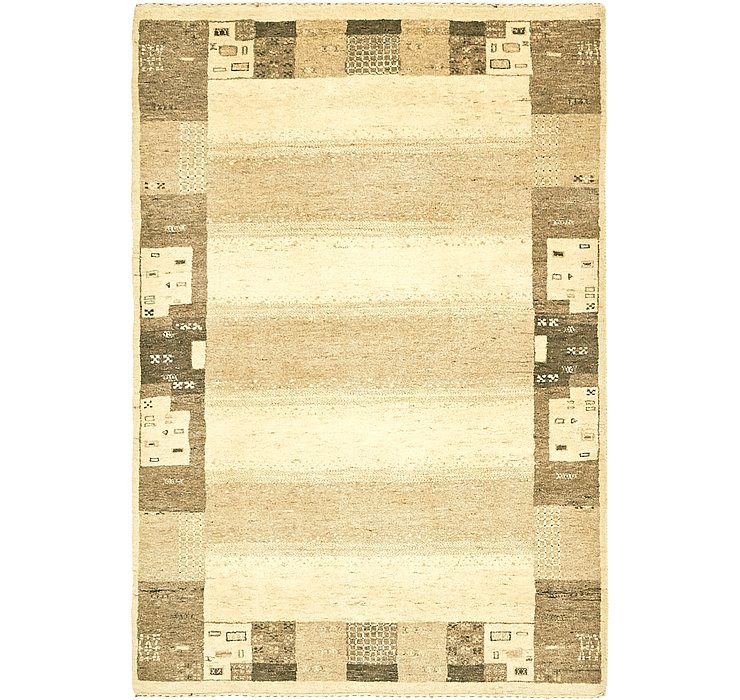 4' x 5' 9 Kashkuli Gabbeh Rug