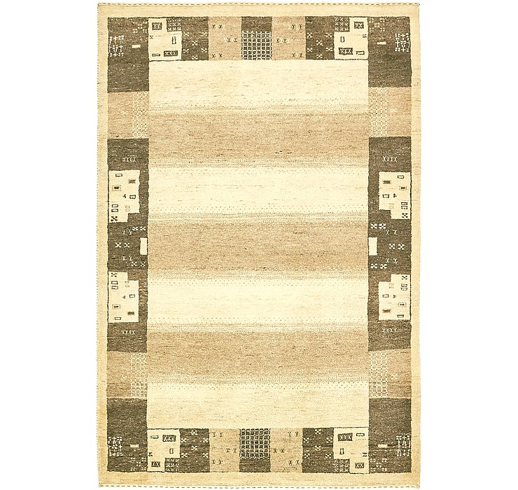 4' x 6' 3 Kashkuli Gabbeh Rug