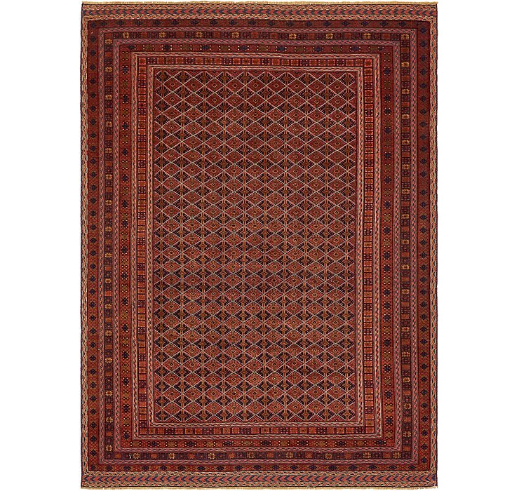 HandKnotted 6' 9 x 9' 2 Sumak Rug
