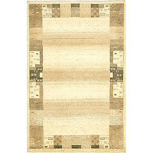 3' 10 x 6' Kashkuli Gabbeh Rug