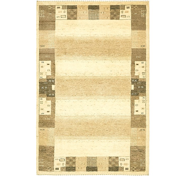3' 10 x 6' Kashkuli Gabbeh Rug