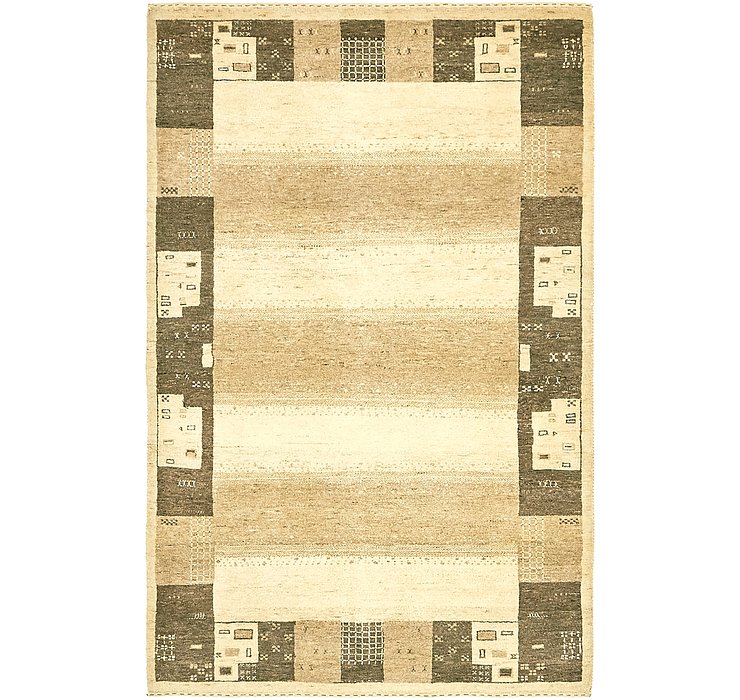 4' x 6' 3 Kashkuli Gabbeh Rug