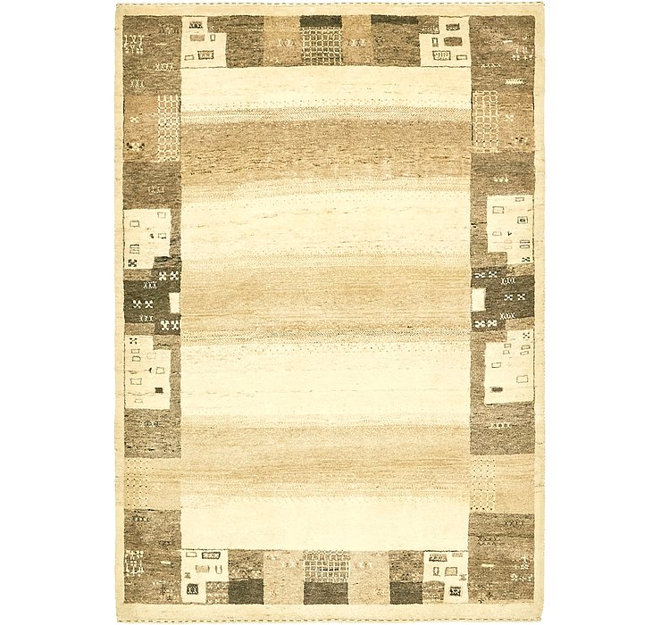 4' 2 x 6' Kashkuli Gabbeh Rug