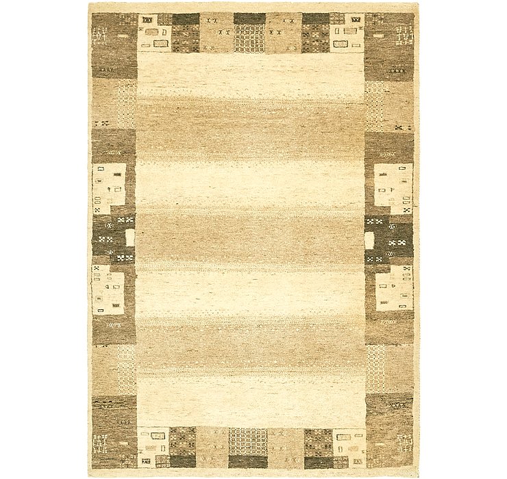 4' x 5' 8 Kashkuli Gabbeh Rug