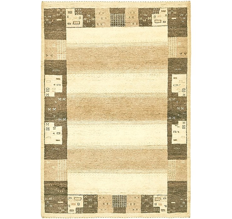 4' x 5' 9 Kashkuli Gabbeh Rug