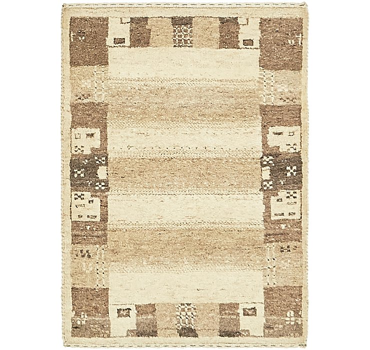 2' x 2' 9 Kashkuli Gabbeh Rug