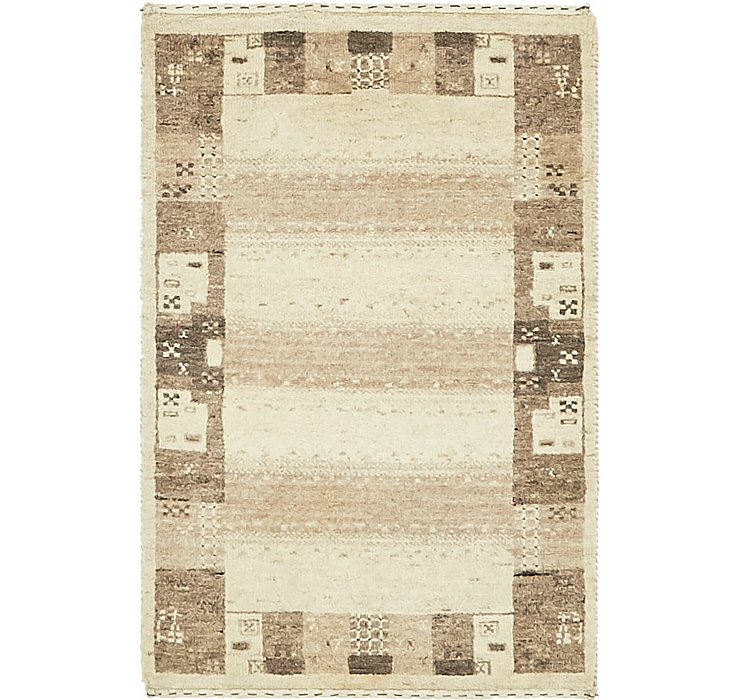 1' 10 x 2' 10 Kashkuli Gabbeh Rug