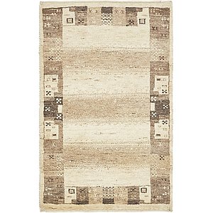HandKnotted 2' x 3' Kashkuli Gabbeh Rug
