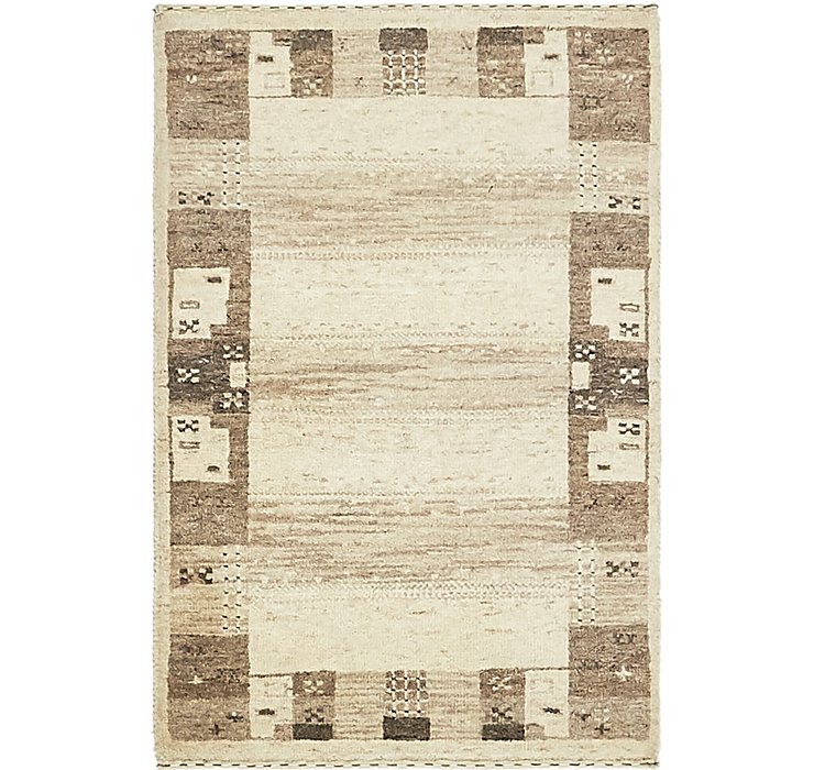 2' x 2' 10 Kashkuli Gabbeh Rug
