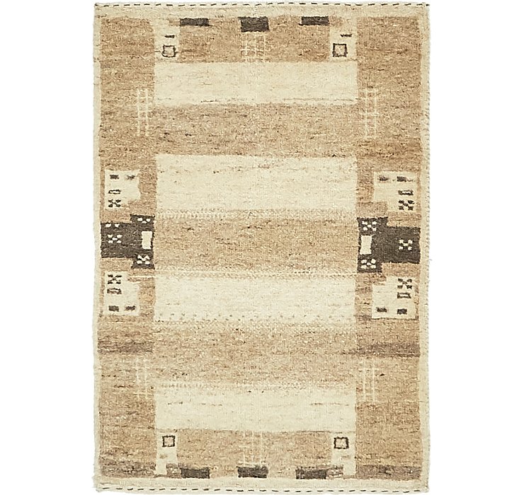 2' x 2' 10 Kashkuli Gabbeh Rug