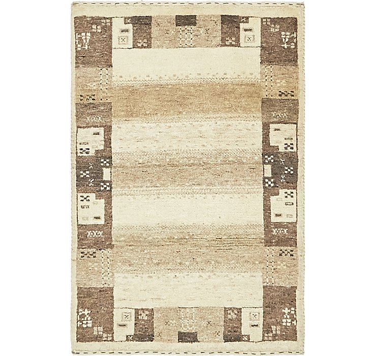 2' x 2' 10 Kashkuli Gabbeh Rug