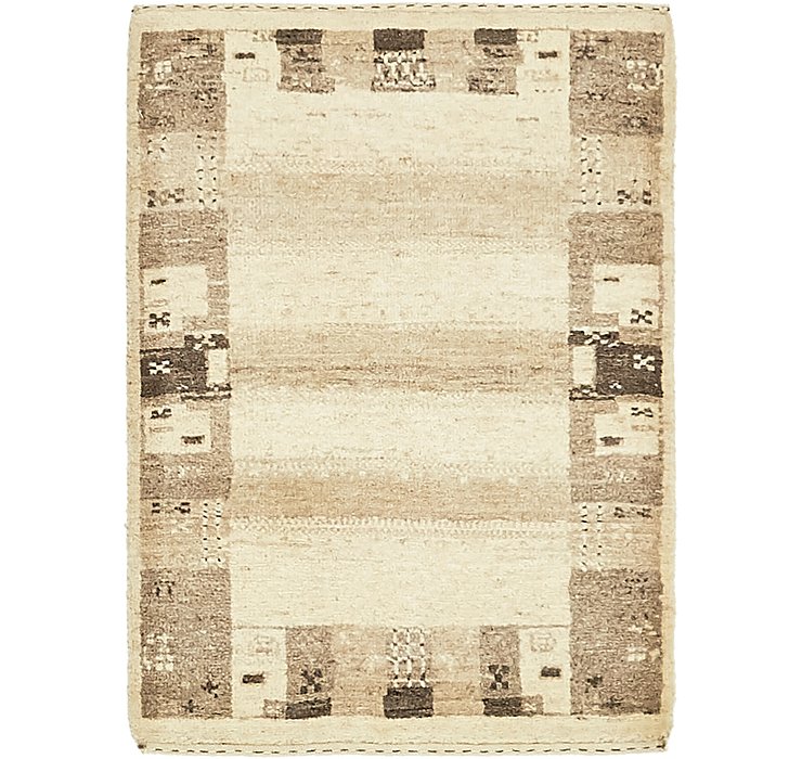 2' x 2' 10 Kashkuli Gabbeh Rug