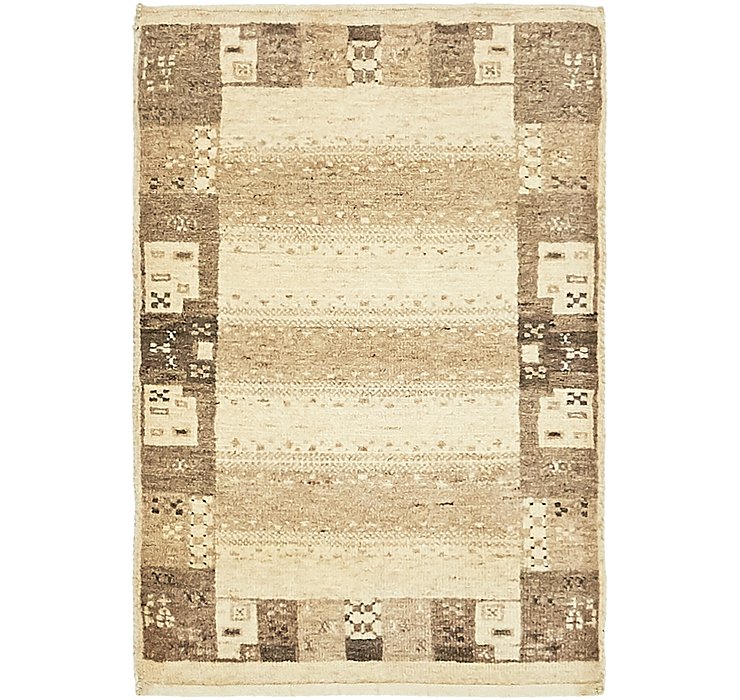2' x 2' 10 Kashkuli Gabbeh Rug
