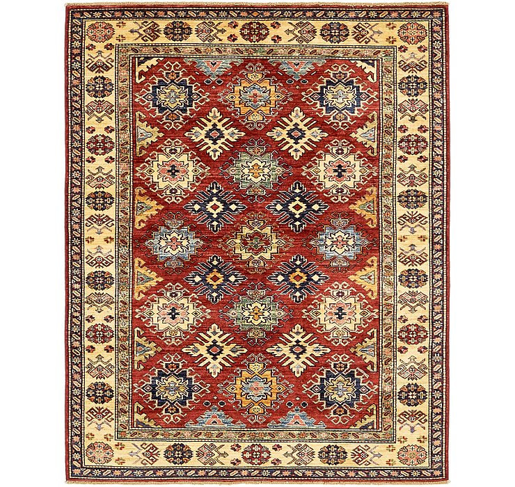 5' x 6' 3 Kazak Rug
