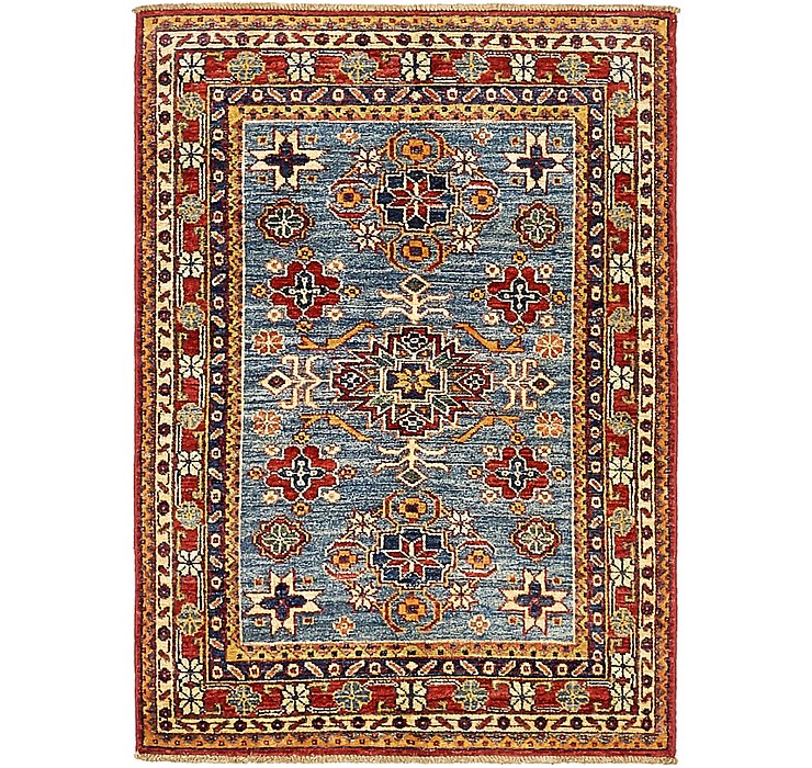 3' x 4' 2 Kazak Oriental Rug