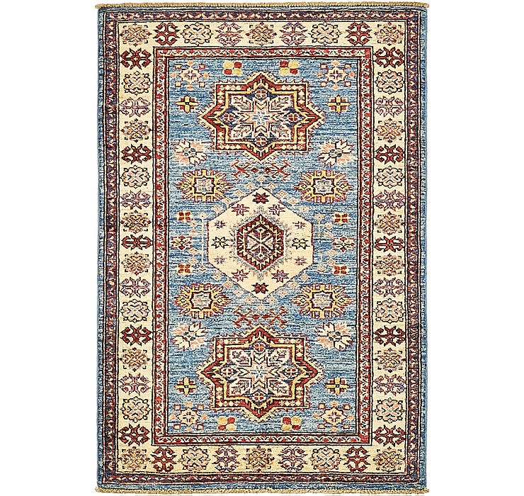 80cm x 122cm Kazak Oriental Rug