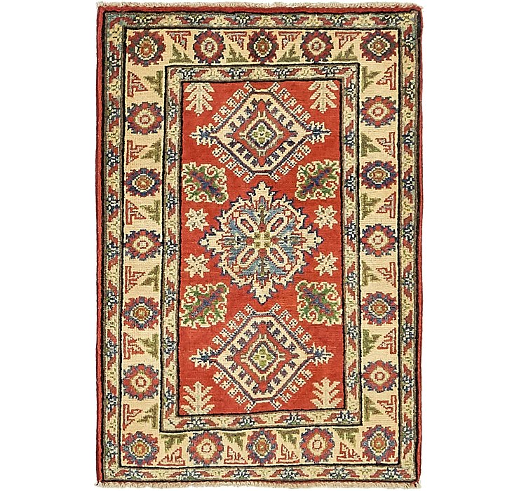 2' x 3' 2 Kazak Rug