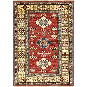 Unique Loom 3' x 4' 3 Kazak Rug