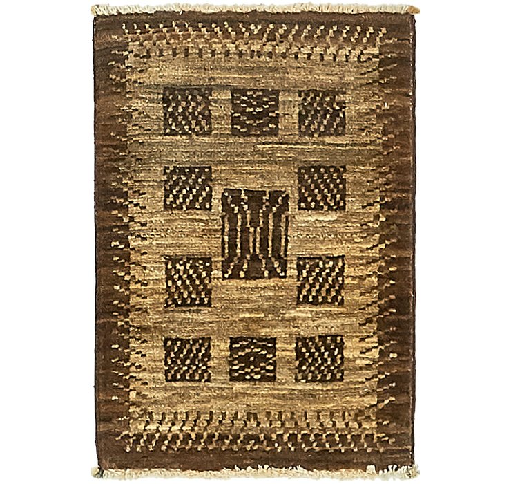 1' 4 x 2' Modern Ziegler Rug