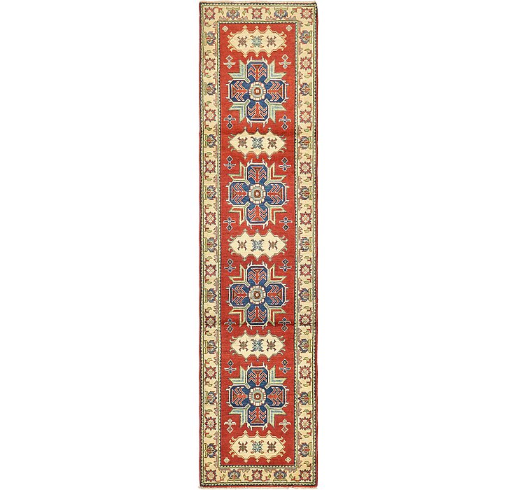 2' 7 x 10' 10 Kazak Oriental Runner Rug