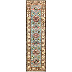 Unique Loom 2' 8 x 9' 6 Kazak Oriental Runner Rug