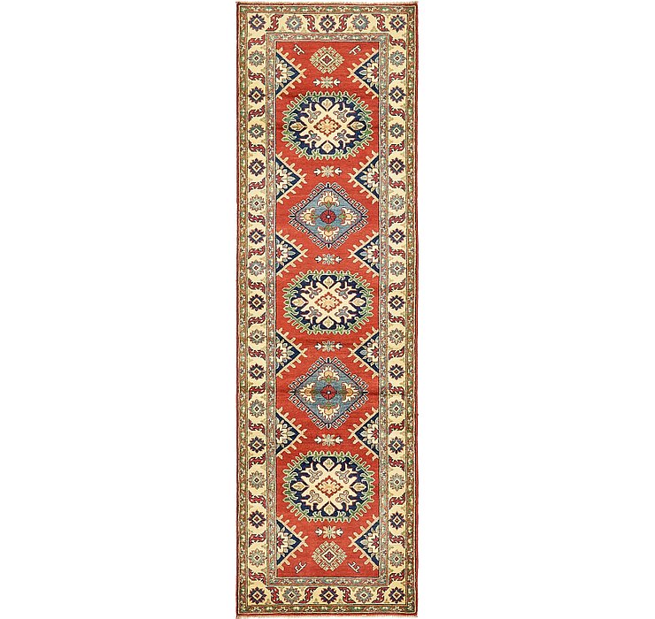2' 10 x 9' 7 Kazak Oriental Runner Rug