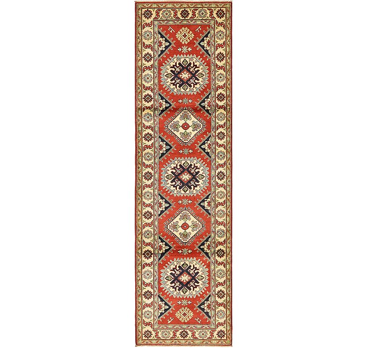 2' 8 x 9' 9 Kazak Oriental Runner Rug