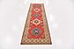 2' 10 x 9' 4 Kazak Oriental Runner Rug thumbnail image 3