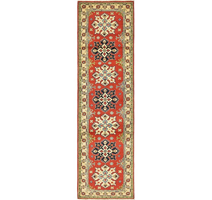 2' 8 x 9' 6 Kazak Oriental Runner Rug