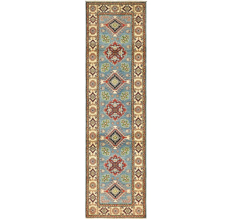 2' 7 x 9' 7 Kazak Oriental Runner Rug